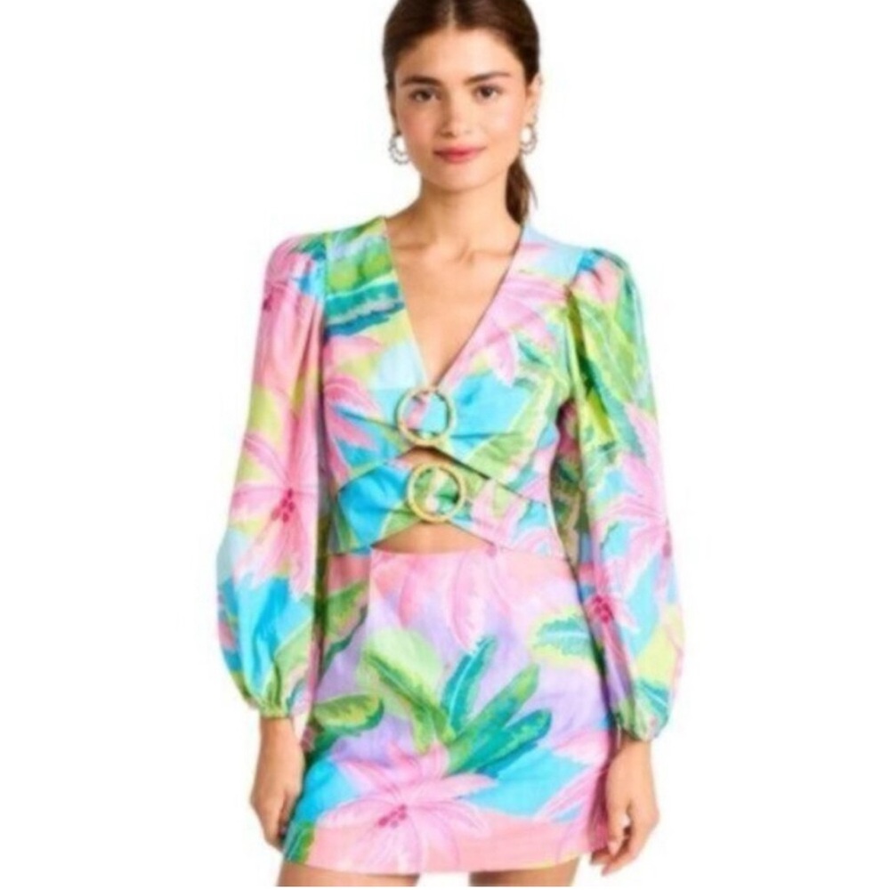 FARM Rio Beach Vibes mini dress - Picture 2 of 5